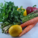 Vegetables for salad