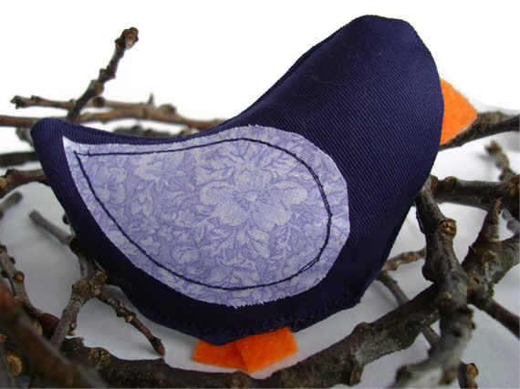 Handmade Blue bird cat nip toy Handmade Blue bird cat nip toy