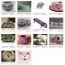 Handmade Dog food and Water Bowls