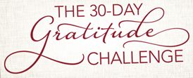 Gratitude Challenge Gratitude Challenge