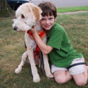 Evan Moss and Seizure Dog Mindy