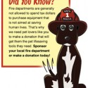 Sponsor pet masks for your local fire department