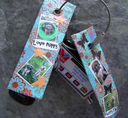Valentine's Day Craft Brag About the Ones You Love Brag Stick Key Chain