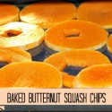 Baked Butternut Squash Chips