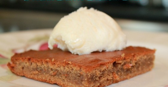 Peanut Butter Banana Bars